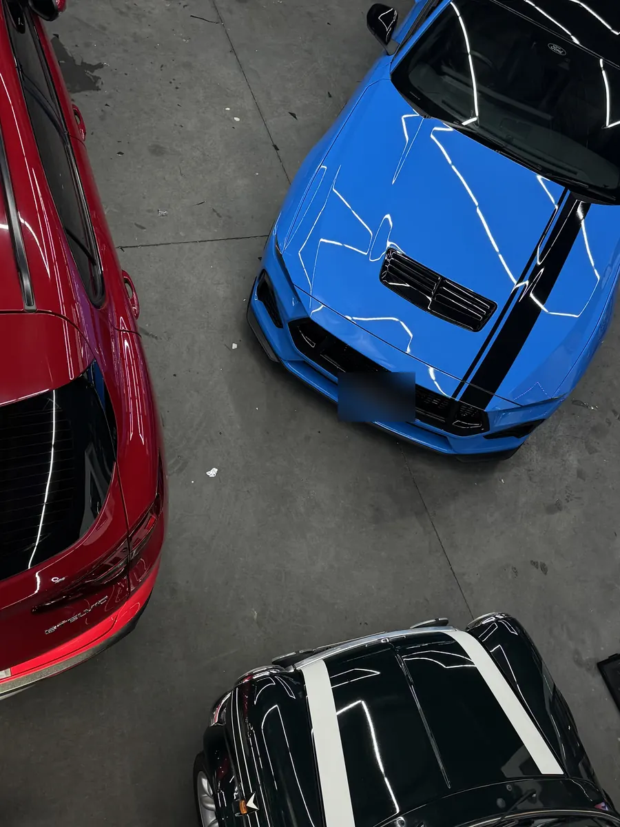 Studio floor protected at Xotic Customs Melbourne